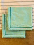 Servilleta menta brocato (4 pack)