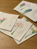 Servilletas flores (4 pack)