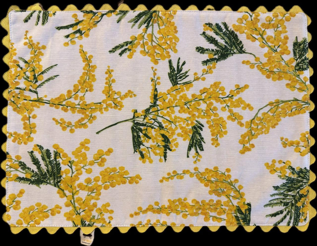 Individual rectangular lona española (4 pack)