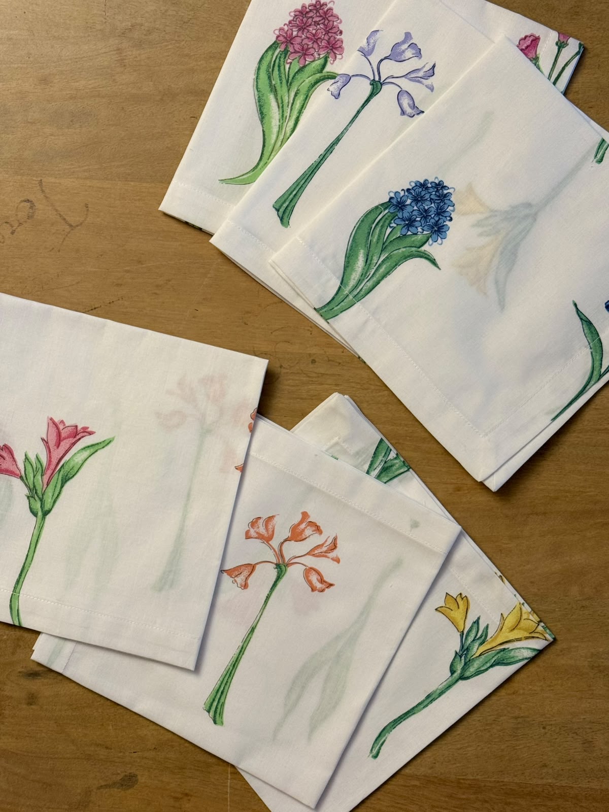 Servilletas flores (4 pack)