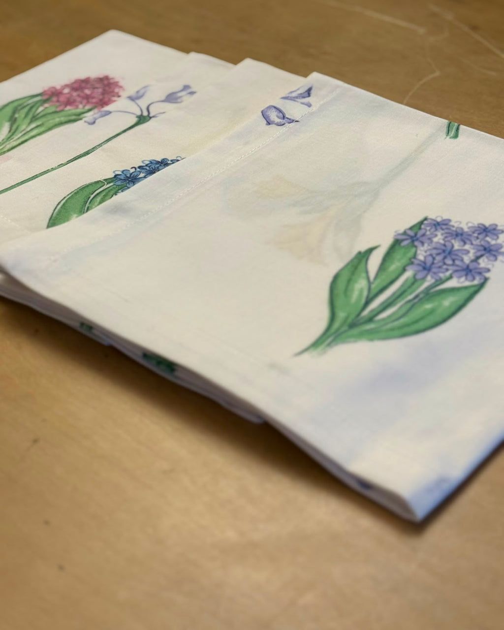 Servilletas flores (4 pack)